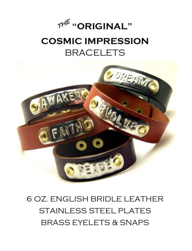 Welcome to The "Original" Cosmic Leather Impression Bracelet Machine